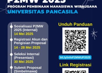 Pendaftaran Program Pembinaan Mahasiswa Wirausaha P2MW 2025 Dibuka di Universitas Pancasila