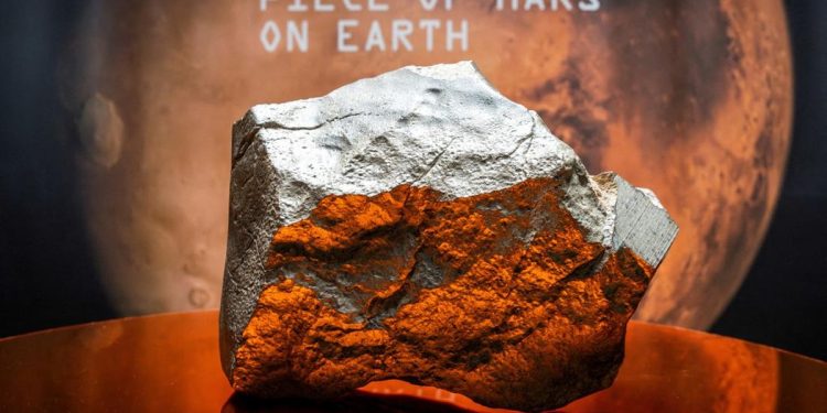 Bongkahan Batu dari Mars Dilelang dan Terjual Seharga Rp86,3 M