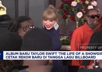 Album Baru ‘The Life of a Showgirl’ Cetak Rekor Taylor Swift