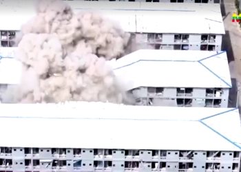 Pusat Penipuan Dibom Militer, Ratusan WNA China Terjaring Penangkapan