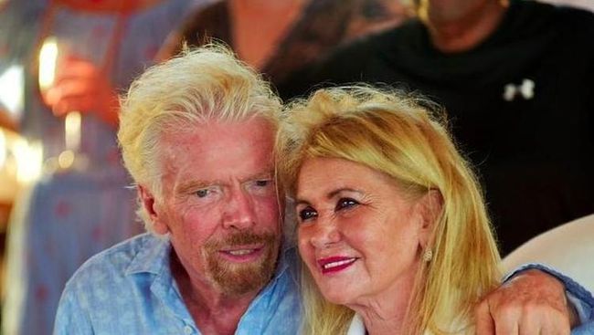 Miliuner Richard Branson Kehilangan Istri yang Meninggal di Usia 80 Tahun